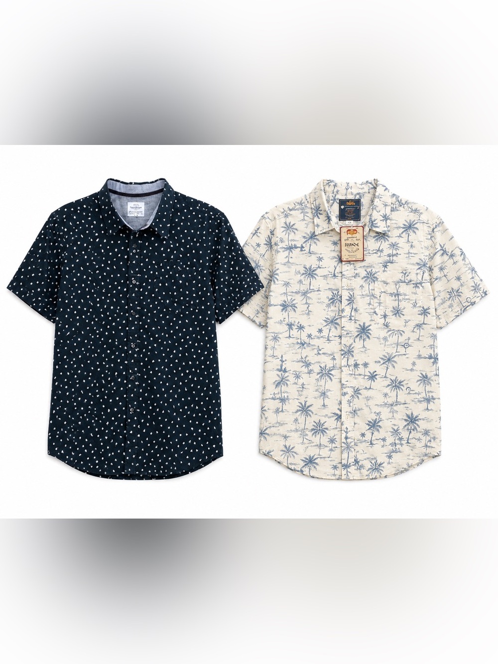 Men’s 3XL Button Down Shirt Bundle Craft + Flow & Route 66 NWT Father’s Day Dad